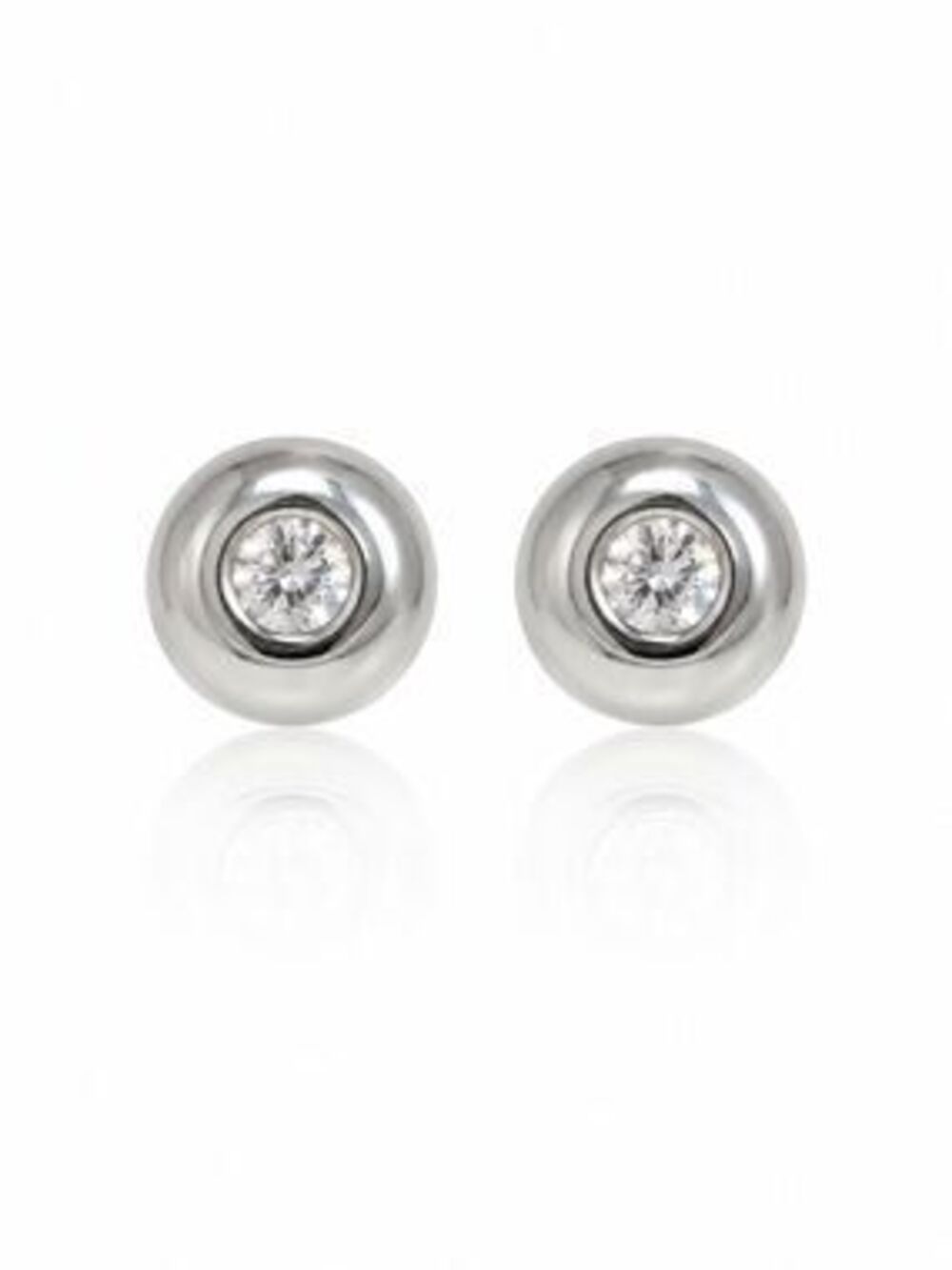 Elegant Silver Stud Earrings